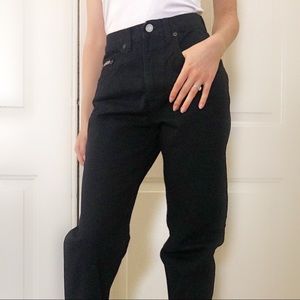 Calvin Klein Denim Jeans Dark Navy Vintage